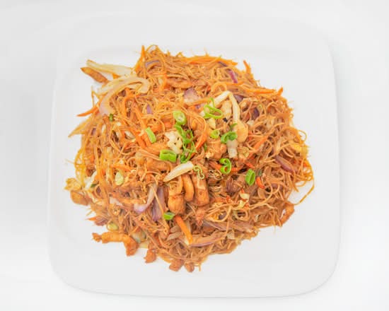 鸡肉炒米粉 Chicken Fried Rice Noodle